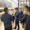上海市文旅局副局长、市文物局副局长褚晓波一行莅临我司视察疫情防控和复工复产工作